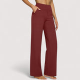 Elodie | Tyylikkäät pehmeästä jersey-kankaasta valmistetut housut