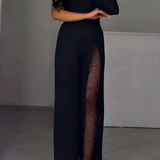 Ines™ | Moderni haalari leveillä lahkeilla