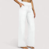 Elodie | Tyylikkäät pehmeästä jersey-kankaasta valmistetut housut