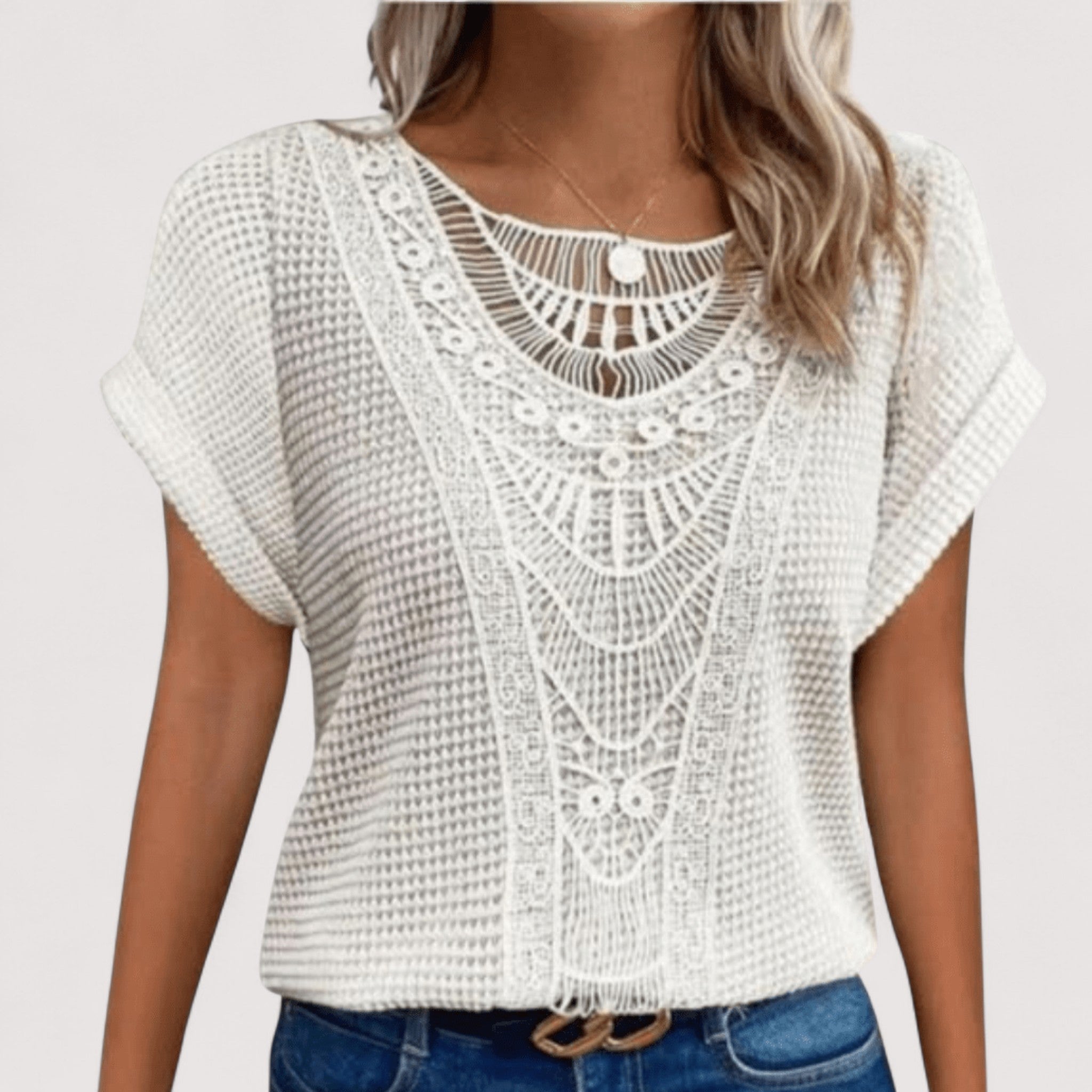 Yvonne™ | Tyylikäs Ibiza-tyylinen pusero