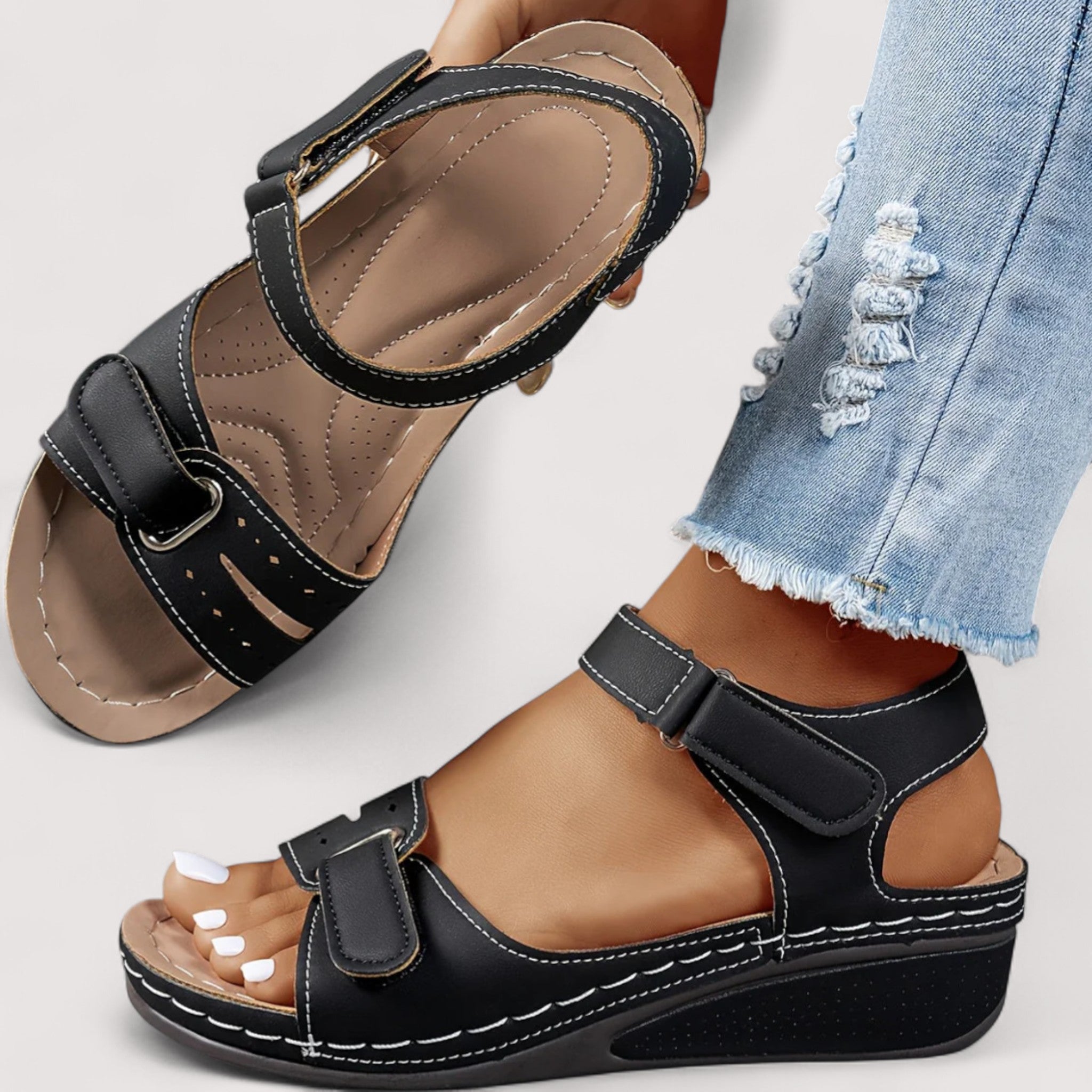 Lea™ | Moderni ortopedinen sandaali