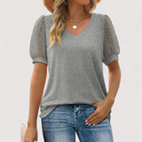 Ilse™ | Läpinäkyvä V-pääntie-toppi