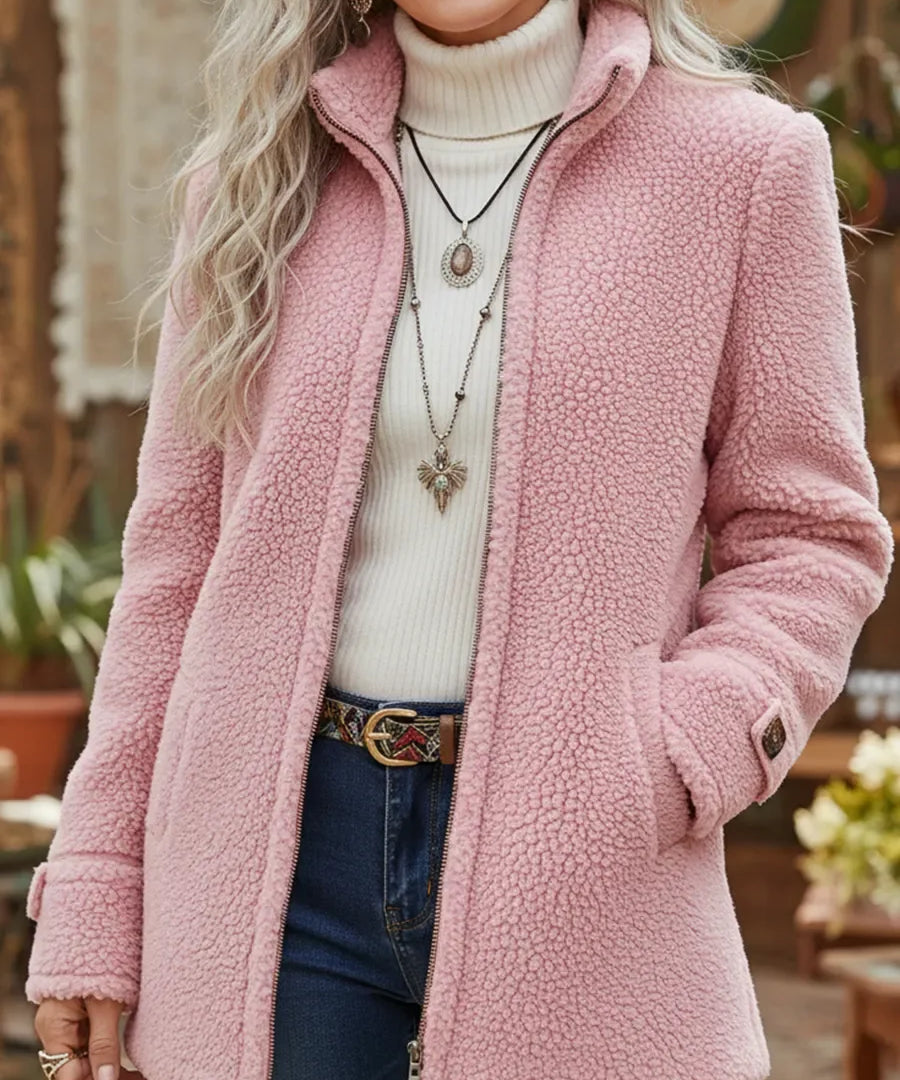 Aino™ | Pehmeä Lambswool-takki