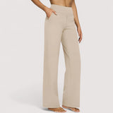 Elodie | Tyylikkäät pehmeästä jersey-kankaasta valmistetut housut