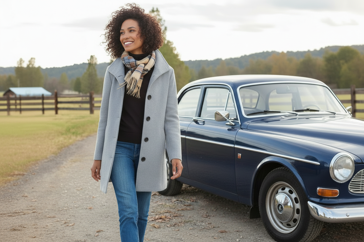 KLASSINEN PITKÄ TAKKI