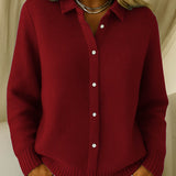 Maeve™ | Klassinen Napitettava Neuletakki