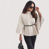 Angela™ | Tyylikäs perhosetakki vyöllä