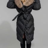 AURELIA | PITKÄ TAKKI KARVAVUORILLA