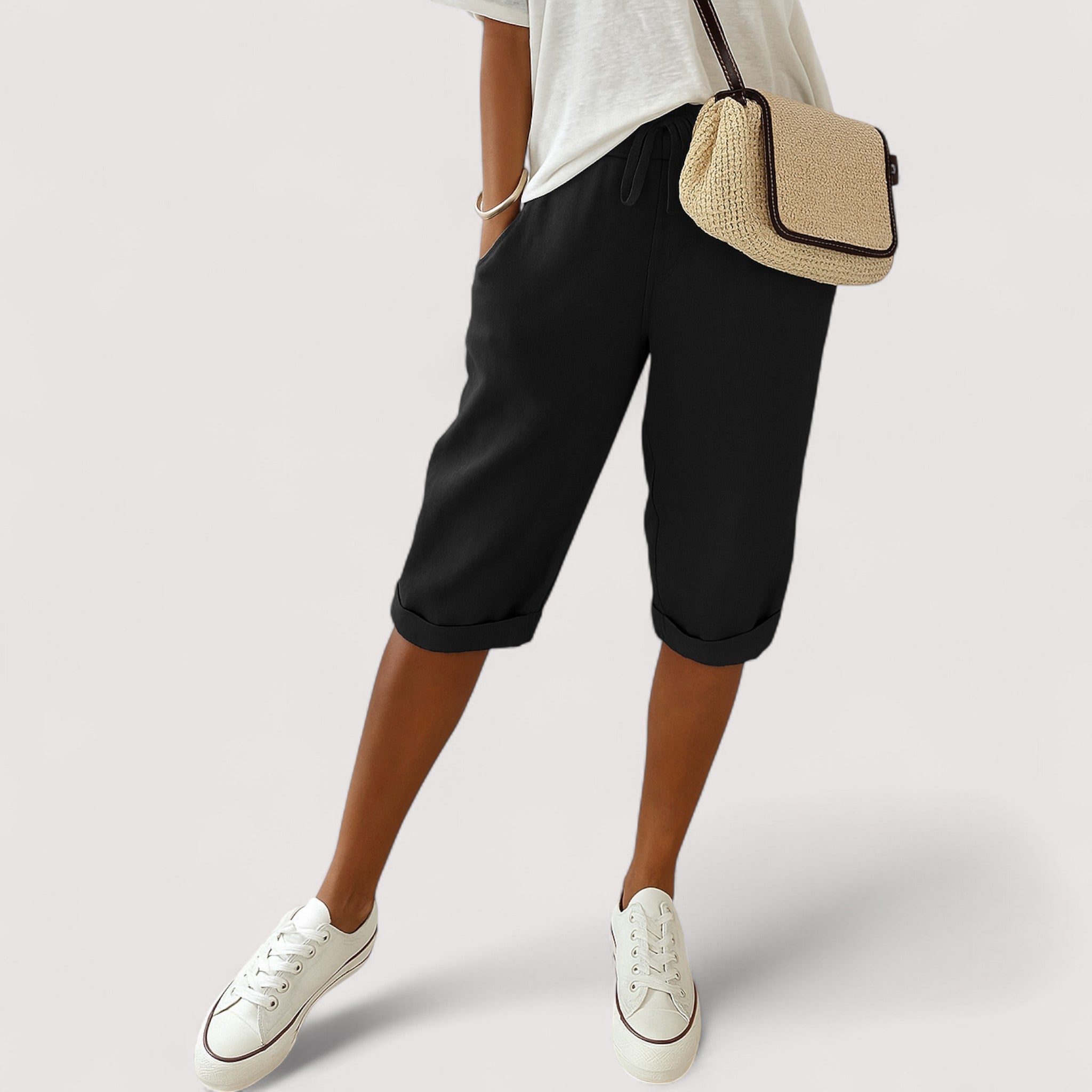 Astrid™ | Puuvillashortsit