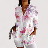 Annika™ | Monivärinen printtipaita