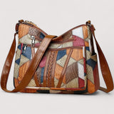 Zara™ | Mosaiikkinahkainen käsilaukku