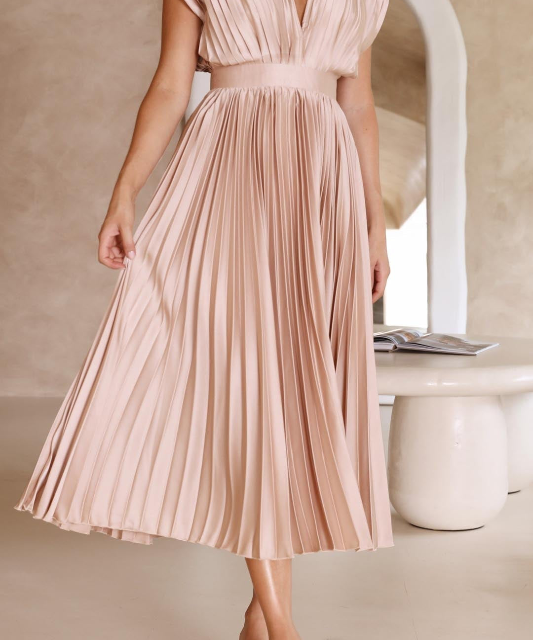 Isla | Abito plissé elegante