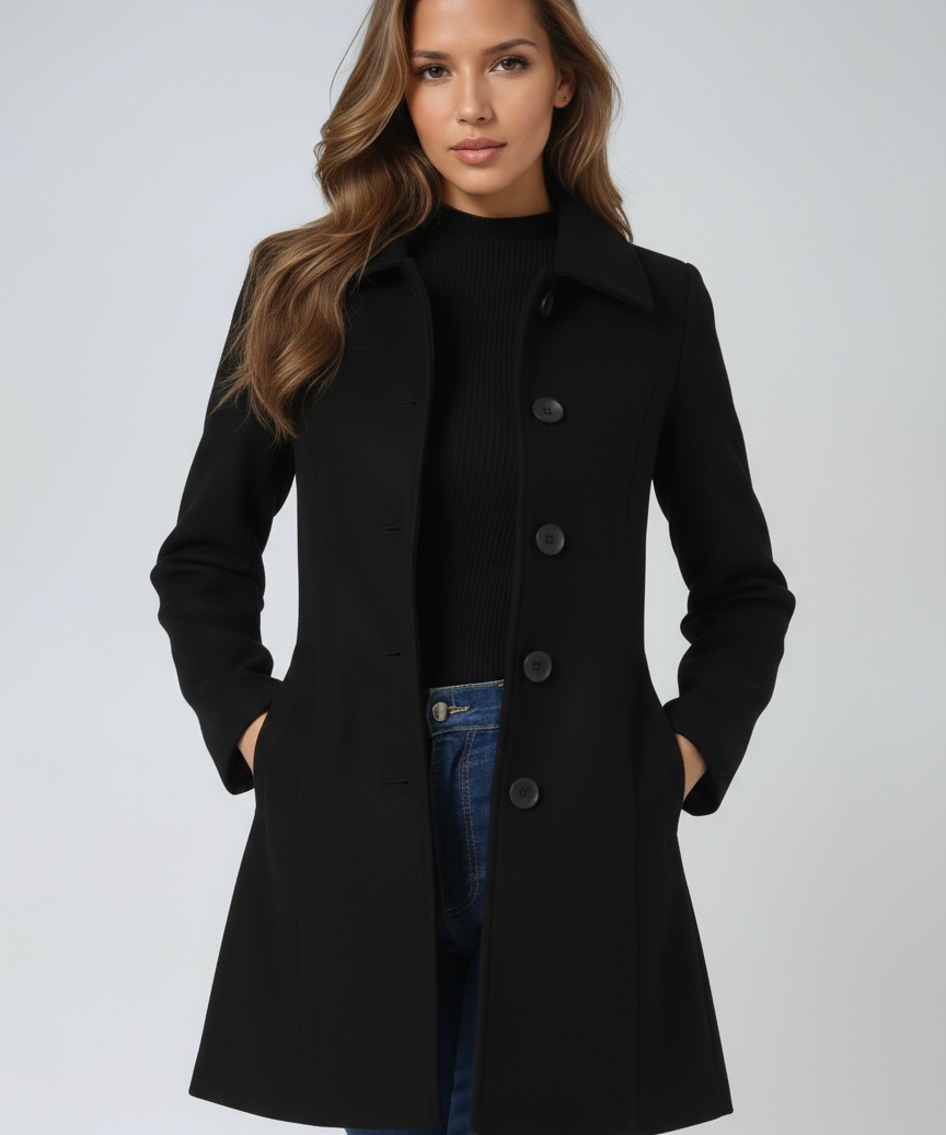 ELEGANTTI FIT & FLARE -TAKKI