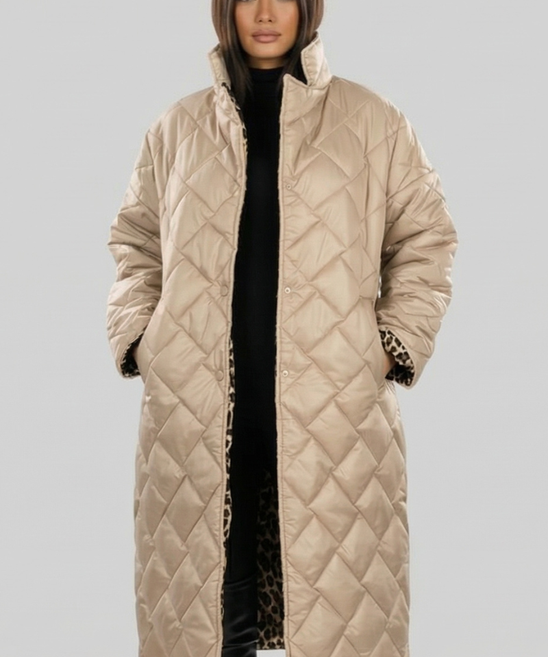 Kaarina™ | Tyylikäs leopardikuosinen takki