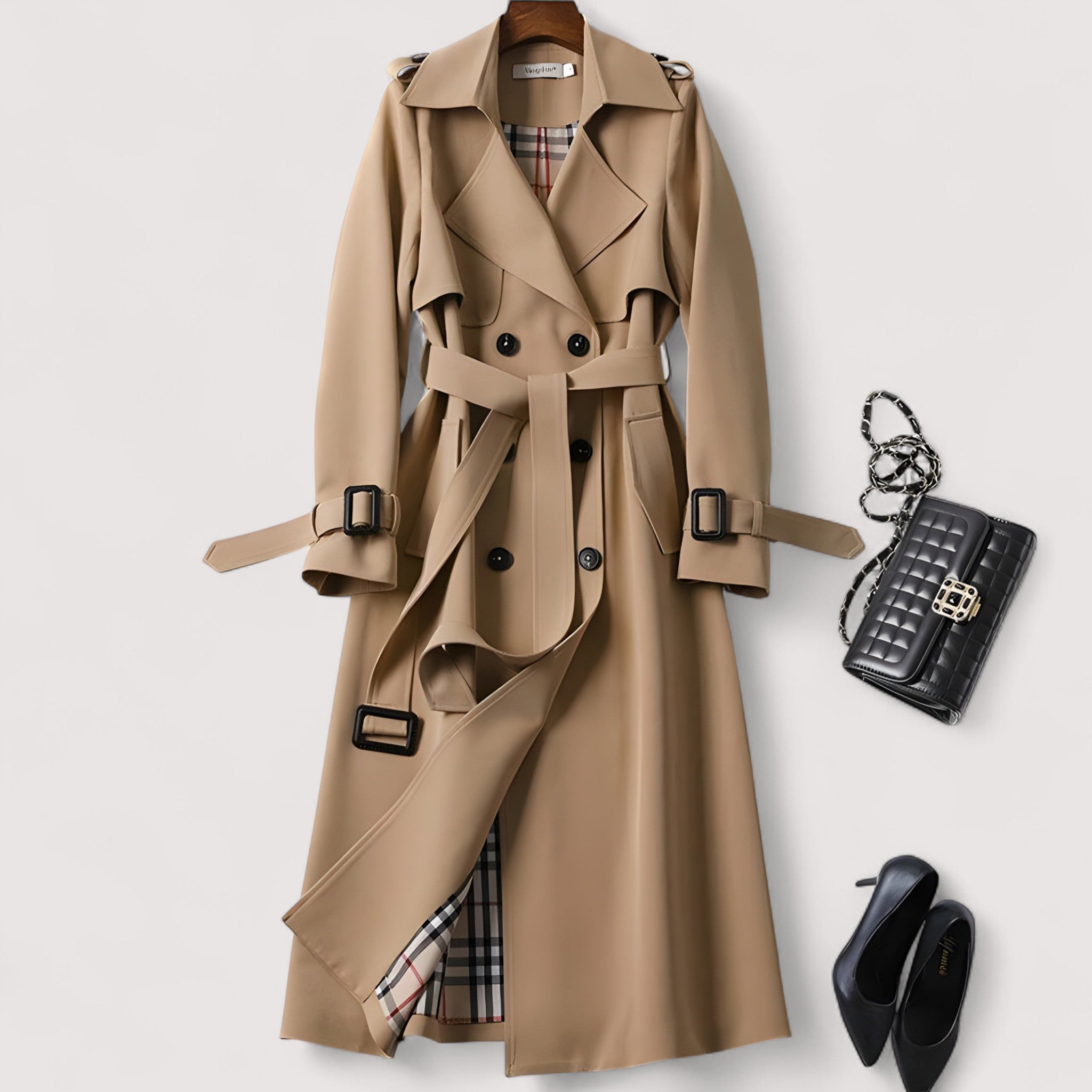 Melita™ | Tyylikäs elegantti trenchcoat