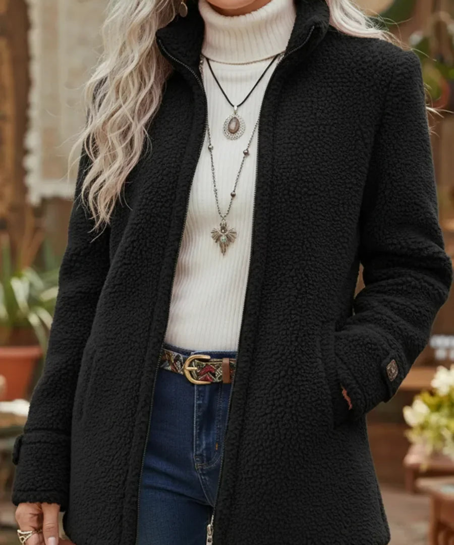 Aino™ | Pehmeä Lambswool-takki