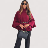 Angela™ | Tyylikäs perhosetakki vyöllä