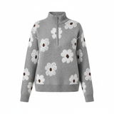 Bloom™ | Puolivetoketjullinen neulepusero