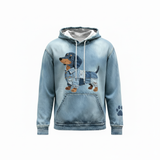 Bruno™ | Miesten huppari koirakuviolla