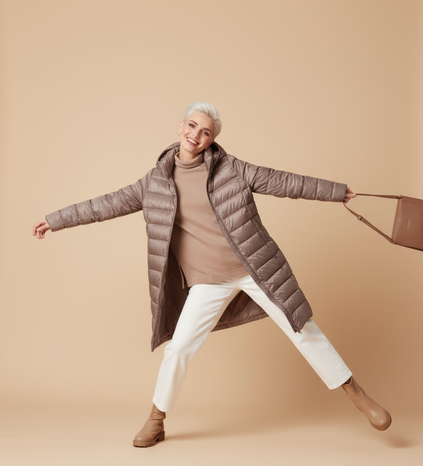 Erica™ | Ultrakevyt untuvatakki