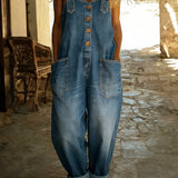 Rocio™ - Mono vaquero casual con hebilla ajustable.