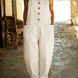 Rocio™ - Mono vaquero casual con hebilla ajustable.
