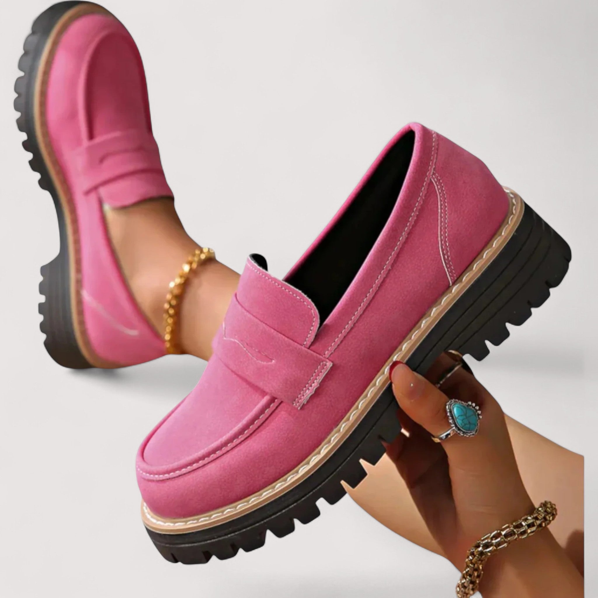 Paula™ | Tyylikkäät ja ultra-mukavat ortopediset mokkasiinit