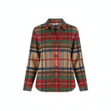 Lina™ | Ruudullinen pusero lämpimissä syksyn sävyissä