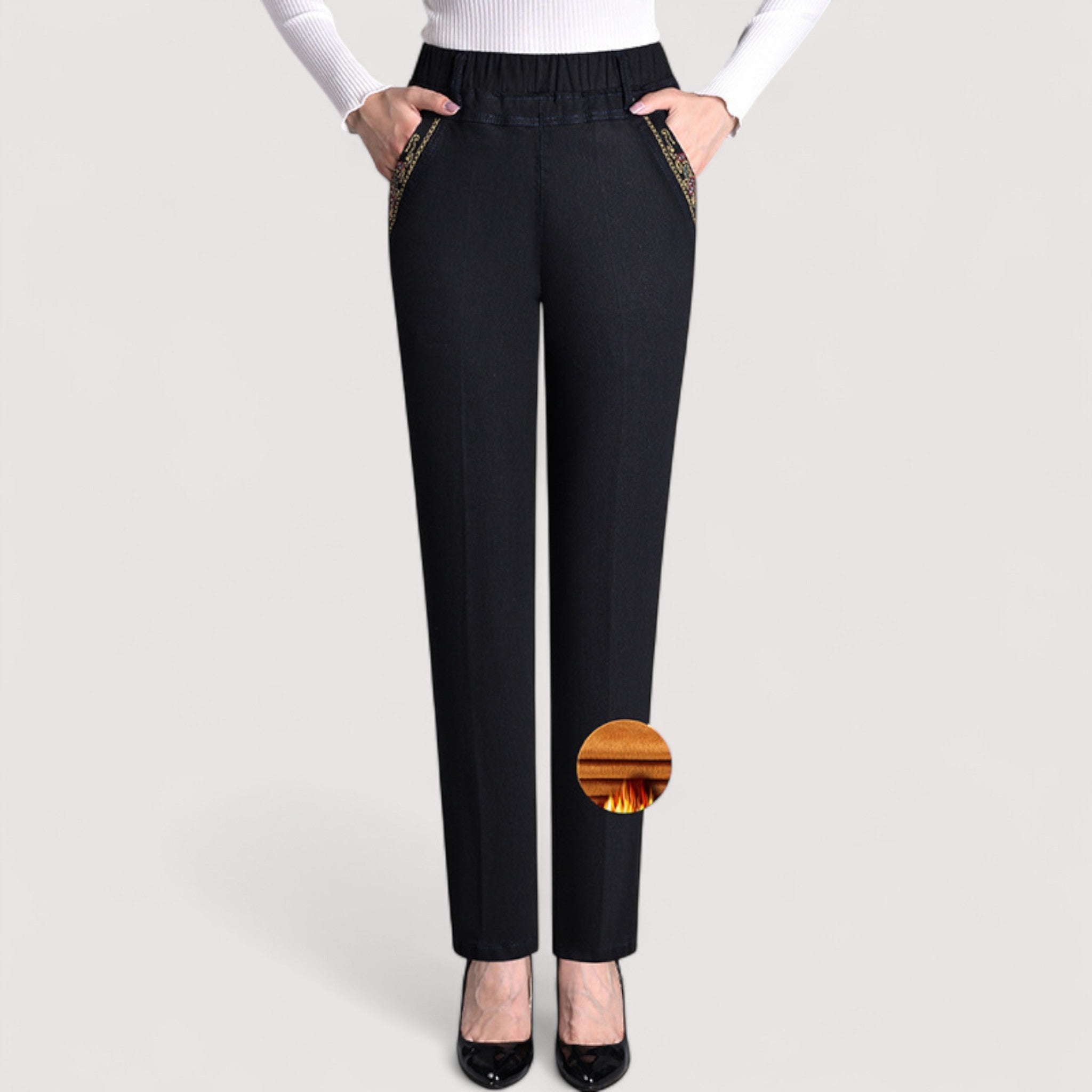 Cora™ | Elastiset naisten farkut