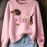 Alba™ | Neulepaita koirakuviolla