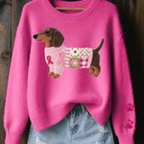 Alba™ | Neulepaita koirakuviolla