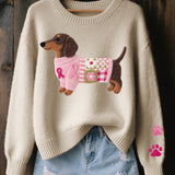 Alba™ | Neulepaita koirakuviolla