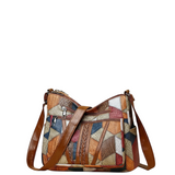 Zara™ | Mosaiikkinahkainen käsilaukku